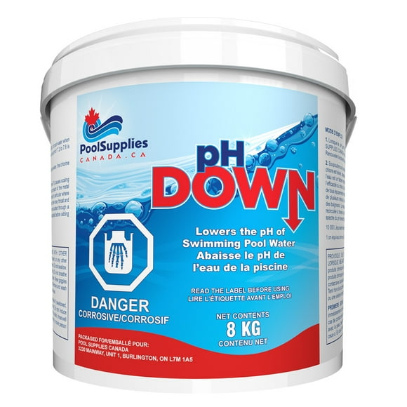 pH Down (8 kg) par Pool Supplies Canada
