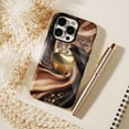 thumbnail image 6 of Luxury Golden Apple Phone Case for Fashionistas & Holiday Gifting: Shiny Metallic Finish, Shockproof & Slim Fit, Compatible with iPhone 11/12/13/14/15/16 (Pro Max/Plus), 6 of 9