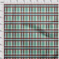 thumbnail image 3 of oneOone Polyester Lycra Fabric Madras Check Printed Craft Fabric BTY 56 Inch Wide, 3 of 4