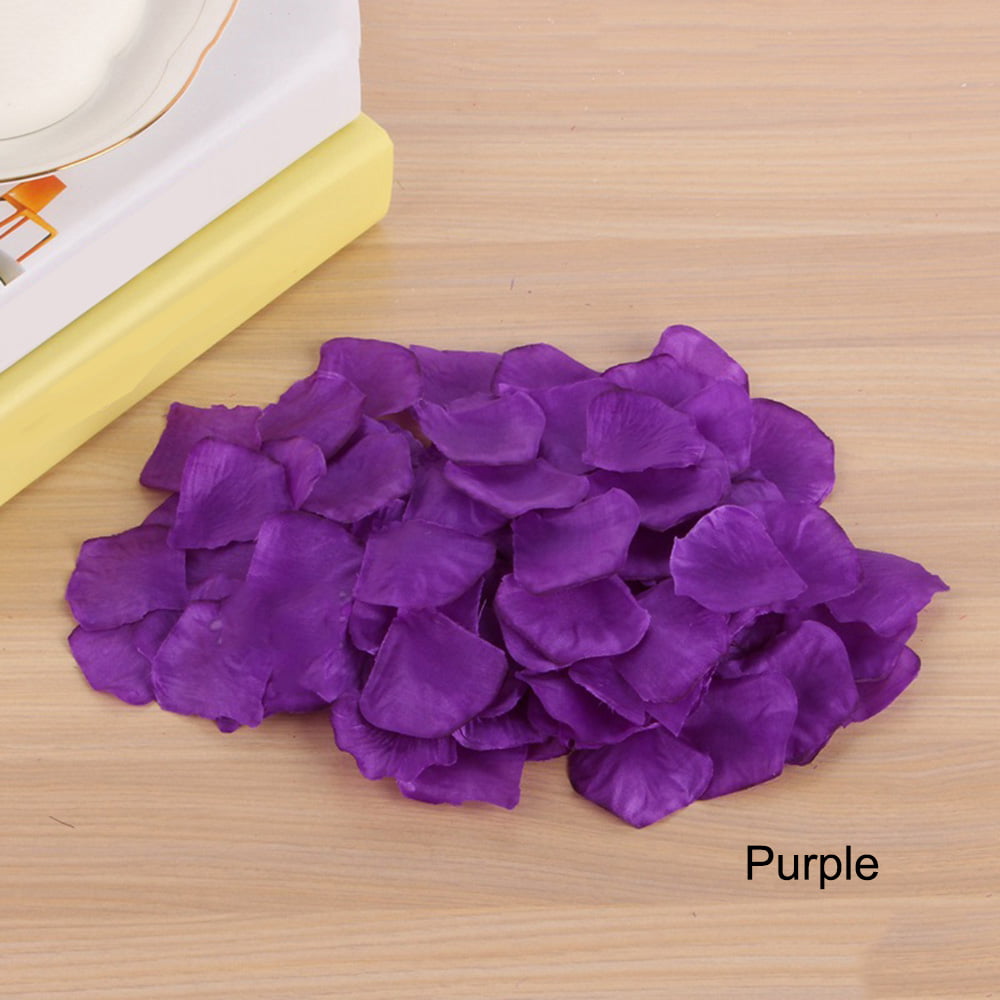 Details about    Artificial Rose Petals Non woven Fabric Silk Throwing Wedding Party Decoration 