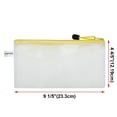 thumbnail image 2 of Aspire 32 PCS Mesh Zipper Transparent A6 and A4 Size Assorted Color Travel Bags for Office Supplies, 2 of 8