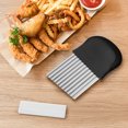 thumbnail image 3 of Boreal Craft Potato Crinkle Cutter Vegetable Crinkle Cutter Stainless Steel French Fries Cutter For Potatoes Carrot French Fries Vegetable Crinkle And Crinkle Cutter Pickle Container for Dining Table, 3 of 3