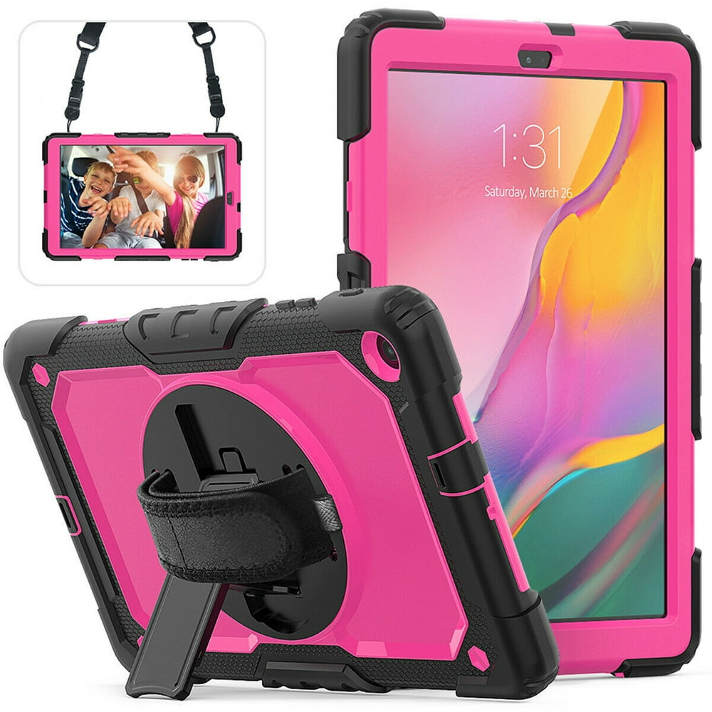 Case for iPad 10.2 Inch 2019 Dual Layer Protective Hybrid Cover Case