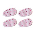 thumbnail image 1 of 4pcs Hairpins Non-Slip Teeth Dotted Design Korean Style Hair Clips Bangs Fixing Clips Lightweight Hair Accessories, 1 of 7
