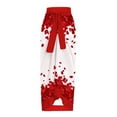 thumbnail image 4 of FAVIPT Womens Swimsuit with Sarong Cover Up Wrap Skirt Floral Print Bathing Suits with One Piece Halter Beach Vacation 2025 Swimwear Red,S, 4 of 7
