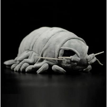 30cm Grey Sea Creature Giant Isopod Soft Plush Toy Stuffed Animal Doll Kids Gift