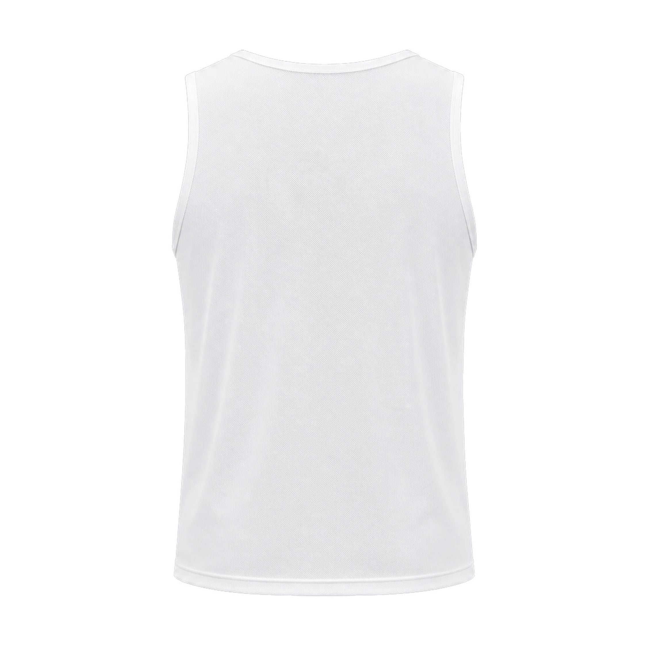 Wrangler Scoop Neck Cotton Tank Tops for Men, White, 3XL, 6 Pack