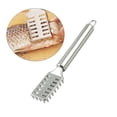 thumbnail image 3 of WESIEVYA 2Pcs Fish Scale Silver with Built in Collector and Safety Features for Easy Scale Removal, 3 of 8