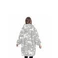 thumbnail image 2 of Fortune Matching Family Wearable Blanket Oversized Hoodies Pullover Christmas Pajama, 2 of 5