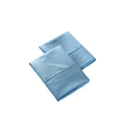 The Great American Store 1800 Series Double Brushed Microfiber Pillowcase - King (Solid, Light Blue)