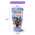 thumbnail image 5 of Hello Welcome Winter The Ski Doberman Pinscher Snowy Day 30oz Stainless Steel Tumbler Insulated Cup with Lid Doberman Dog Lover Gifts - 13013, 5 of 5