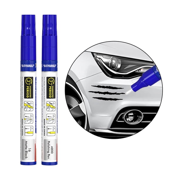 Car with Polish Pen Parts Waterproof Automotive Paint Vehicle Matte Black