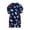 C61/Dark Blue52, variant on Rggeeun Child Boys Swimsuit Set 1Pc Cartoon Dinosaur Print Short Sleeve Crew Neck Above Knee Elastic for Summer Beach Lounging Trendy Beachwear,Blue,5-6 Years