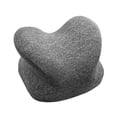 thumbnail image 2 of Almohada de viaje de espuma viscoelástica para el cuello, almohada para la siesta en el escritorio de oficina, portátil y multifuncional. gris claro, 2 of 9