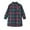 1-Dark Blue, variant on PINQI Toddler Playwear Tops Girls Toddler Plaid Pleated Mini Dress Button Down Plaid Flannel Shirts Long Sleeve Casual Dress with Pocket(1-Dark Blue,4-5 Years)