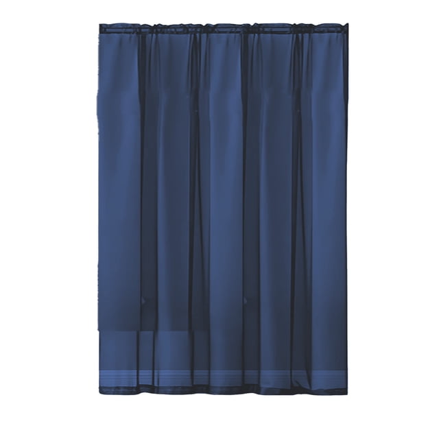 JMYHOAM Home Decoration Solid Color Curtains Gauze Curtains Semi Shade Curtains Curtains Polyester Curtains Decorative Curtains Through The Rod Models Curtains