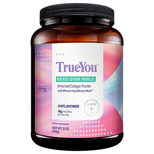 TrueYou Head Over Heels Enhanced Collagen Powder - Supports Hair, Skin, &  Nails - Unflavored ( oz./30 Servings) by The Vitamin Shoppe -  