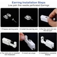 thumbnail image 3 of 8 Pack Disposable Ear Piercing Gun With Ear Studs Painless And Safe Ear Piercing Kit For Girls Boys Women Men, 3 of 5