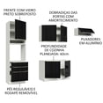 thumbnail image 4 of Cocina Integral Completa Modular Madesa Lux 260cm BN 03, 4 of 5