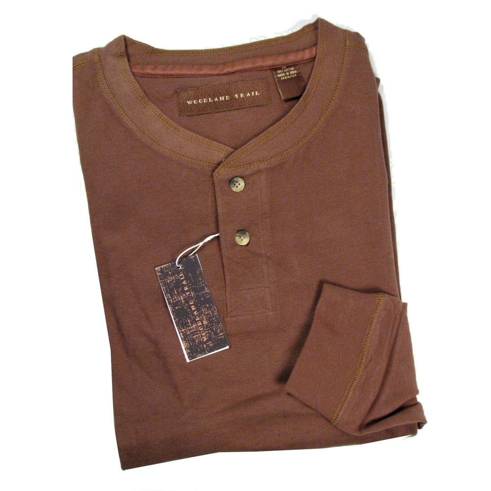 Woodland Trail Woodland Trail 5900790 Moleskin Long Sleeve Henley