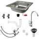 thumbnail image 1 of Kit Completo de Tarja Sencilla con Mezcladora Monomando para Cocina CNX Meer KIT-003 + TS4848 + MZM814, 1 of 9