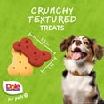 thumbnail image 3 of Dole Apple & Carrot Dog Biscuit Treats, Flavored with Real Fruit and Veggies, No Wheat, Corn, Soy, or Artificial Ingredients, Assorted Bag, 7oz, 3 of 6