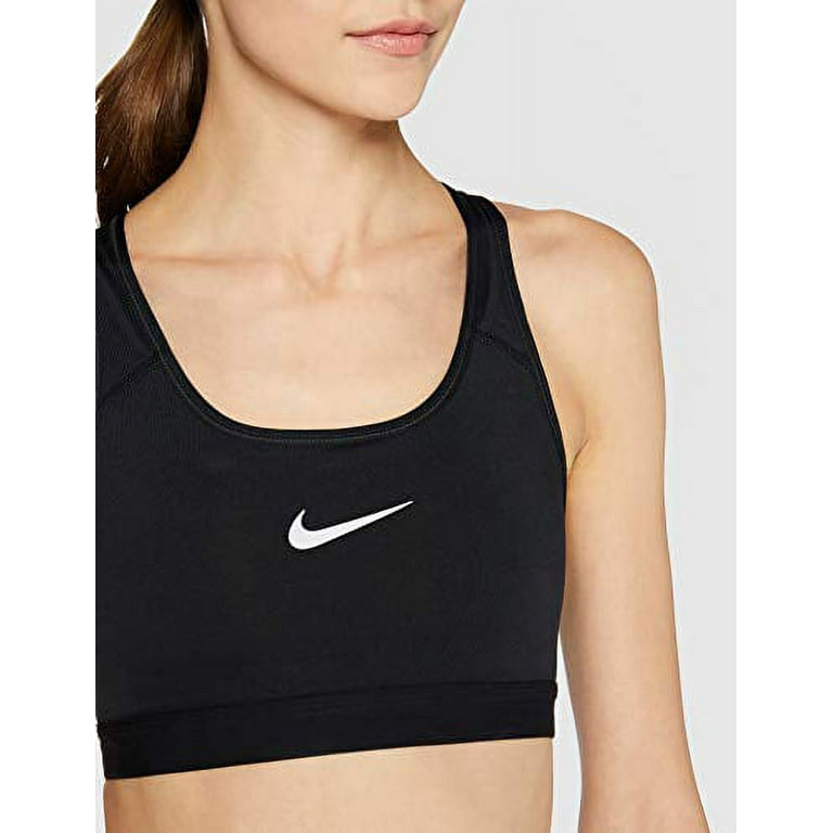 Nike Women's Pro Classic Padded Sports Bra Black/White Size XX-Large,  823312-010