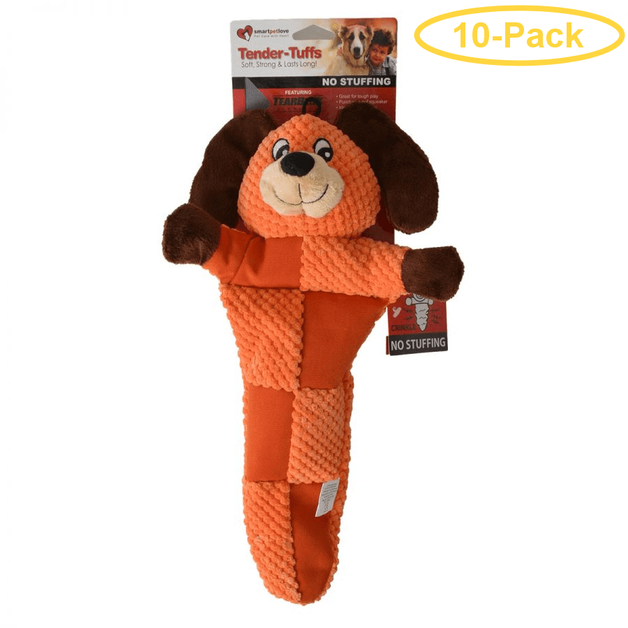 pink rabbit dog toy