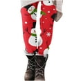 thumbnail image 2 of JingHai Christmas Leggings for Women 2024 Winter Print Fleece Trendy Aesthetic Pants Athletic Comfy High Waisted Trousers Yoga Pants-Multicolor M, 2 of 5