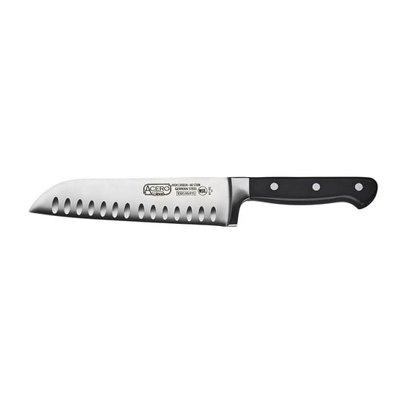 Winco KFP-70, 7-Inch Santoku Knife