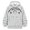 Grey, variant on Custom Women's Hoodie Flannel Pouch Pullover Sweatshirt For Cats And Small Cozy Soft Warm Casual Streetwear(Blue,XL)