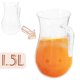 thumbnail image 3 of BESTYASH Jarra Transparente Para Vino Y Licor Con Superficie Lisa Y, 3 of 8