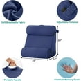 thumbnail image 2 of Wedge Pillow Headboard Orthopedic Bed Wedge Pillows Set for After Surgery Adjustable Pillow Wedge for Acid Reflux&Back Pain Relief Sleeping Back Pillow for Bed Sitting Up Wh, 2 of 7