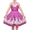 Royal Purple, variant on Girls Dress Shinning Sequins Beige Tulle Layers Wedding Pageant Kids 2-3