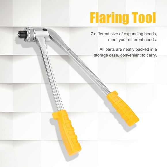 Tool Manual Pipe Flaring Expander Tool Hydraulic Copper Heads Tube Swaging Kit