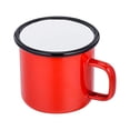 thumbnail image 2 of Mdesiwst 350ml Water Mug Exquisite Retro Style Metal Universal Round Edge Milk Cup for Home, 2 of 8