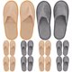 thumbnail image 1 of CTIRCHIU 10Pares Zapatillas Para Uso En Casa Y Hotel Con Suela Eva Cómoda Y Parte Superior De Para Mayor, 1 of 8