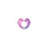 Kissing Dolphins Valentine Mylar Super Shape 34" Foil Balloon, Pink Purple