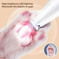 thumbnail image 5 of Silent Dog Paw Trimmer,Paw Trimmer,Dog Trimmer, Pet Paws Trimmer with Led Light, Low Noise Cordless Dog Paw Trimmer, Rechargeable Pet Hair Trimmer Shaver (A), 5 of 8