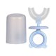 thumbnail image 2 of Niños en forma de U Manual 360  degree Limpieza de dientes orales Cabeza suave de silicona Boca entera, mango redondo Cepillo de dientes para niños, para Azul 6-12 años Baoblaze Cepillo de dientes para niños, 2 of 8
