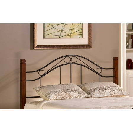 Hillsdale Matson Headboard in Cherry & Black - [Full/Queen/Without Bed Frame]