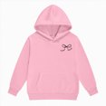 thumbnail image 5 of zuwimk Baby Girl Fall Winter Outfit Infant Letter Print Long Sleeve Sweatshirt and Jogger Pants Girl Clothes(Pink,9-10 Years), 5 of 6