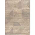 thumbnail image 3 of Hauteloom Elana Living Room, Bedroom Machine Washable Area Rug - Contemporary - Taupe, Tan, Ivory - 5' x 7', 3 of 9
