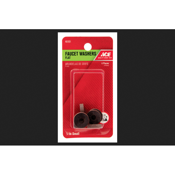 Ace Faucet Washer 1/2 in. Synthetic Rubber 0 Flat 6 / Carded Walmart