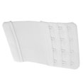 thumbnail image 3 of serony Women Bra Soft Extender Polyester Flexible Bra Extension Strap Hook 5.7cm 3 Row 4 Row Hook White, 3 of 7
