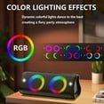 thumbnail image 3 of Altavoz Bluetooth DONOW Portable 30W Stereo Sound IPX5 Negro, 3 of 7