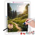 thumbnail image 2 of Peinture Diamant 5D Wanderweg, 2 of 10