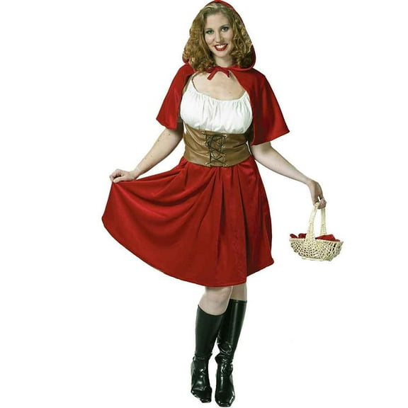 Cinema Secrets Womens Red Riding Hood Costume Size 3XL