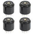 thumbnail image 2 of 4X 9Pin Bakelite Vacuum Tube Socket Saver Base for 12AX7 12AU7 ECC82 ECC83 Amps, 8 Pcs, 2 of 9
