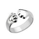 thumbnail image 2 of Anillos para mujer, regalos para mujer, joyería de moda con forma de garra y cola, regalo de joyería, anillo de aleación, 2 of 4